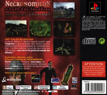 Necronomicon - L Aube des Tenebres (FR) box cover back